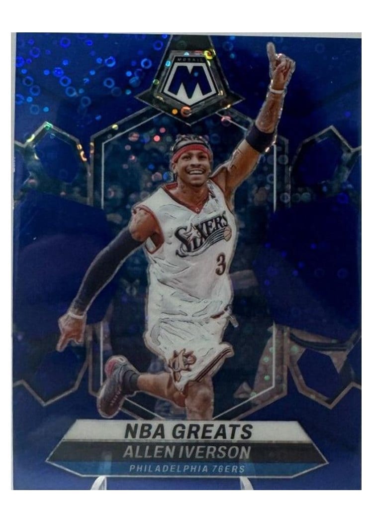 2023-24 Panini Mosaic Base Set Allen Iverson #300 card