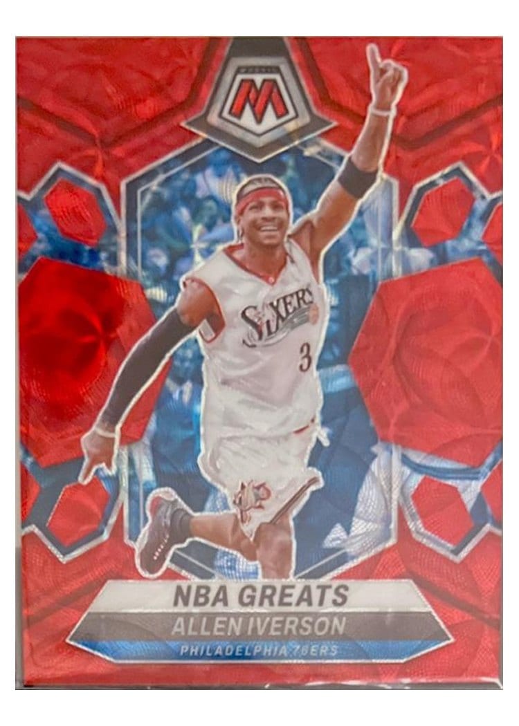 2023-24 Panini Mosaic Base Set Allen Iverson #300 card