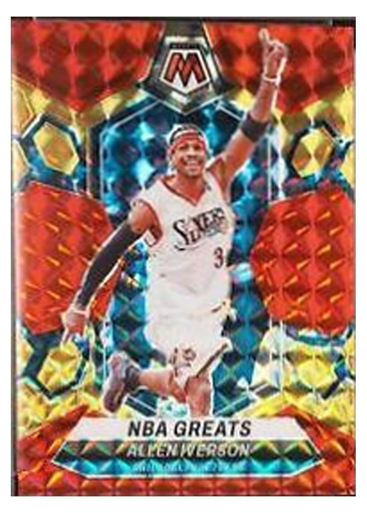 2023-24 Panini Mosaic Base Set Allen Iverson #300 card