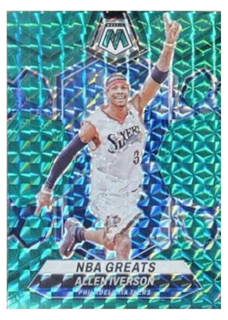 2023-24 Panini Mosaic Base Set Allen Iverson #300 card