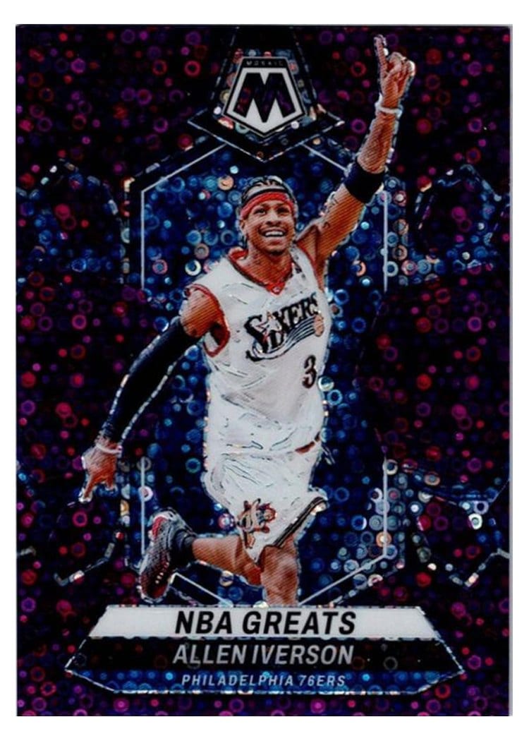 2023-24 Panini Mosaic Base Set Allen Iverson #300 card