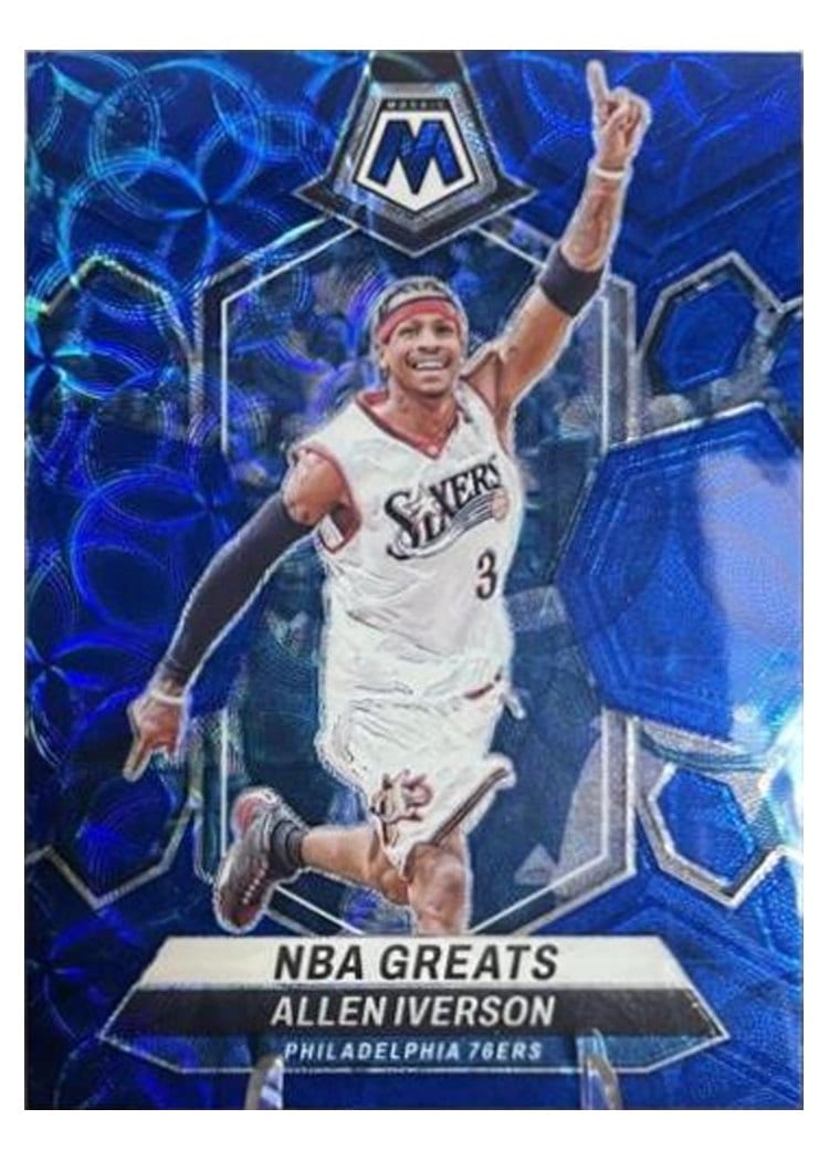 2023-24 Panini Mosaic Base Set Allen Iverson #300 card