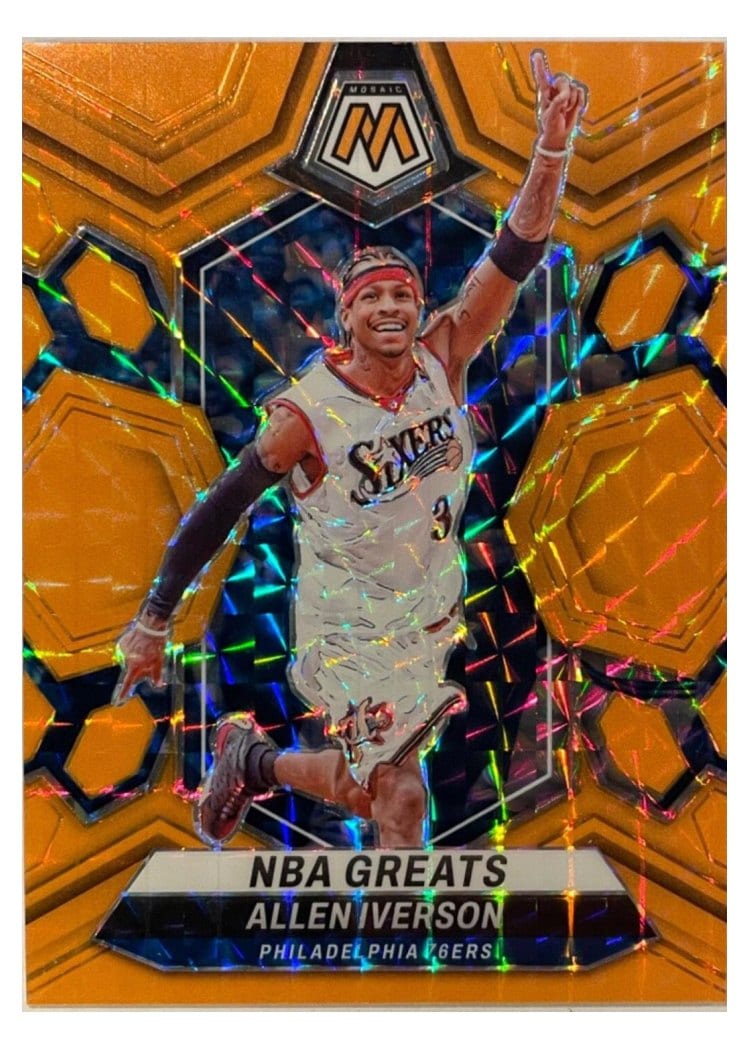 2023-24 Panini Mosaic Base Set Allen Iverson #300 card