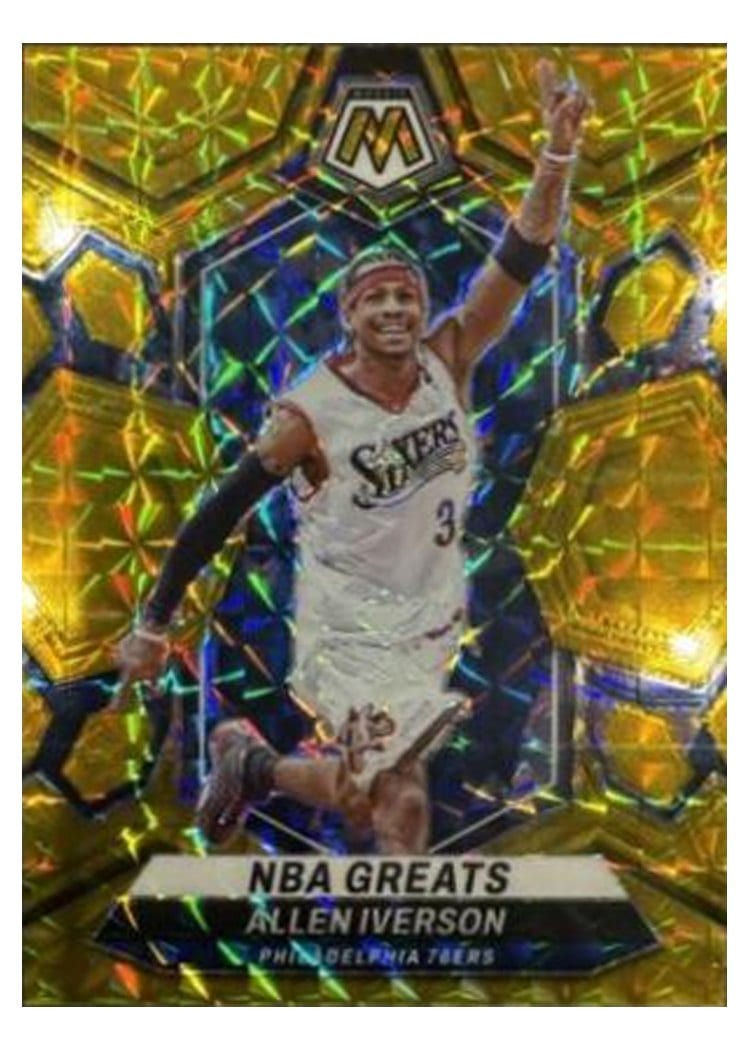 2023-24 Panini Mosaic Base Set Allen Iverson #300 card