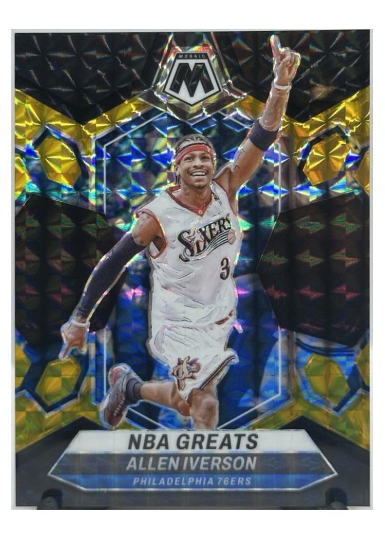 2023-24 Panini Mosaic Base Set Allen Iverson #300 card