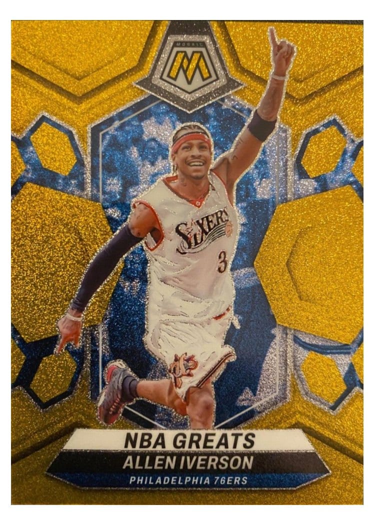 2023-24 Panini Mosaic Base Set Allen Iverson #300 card