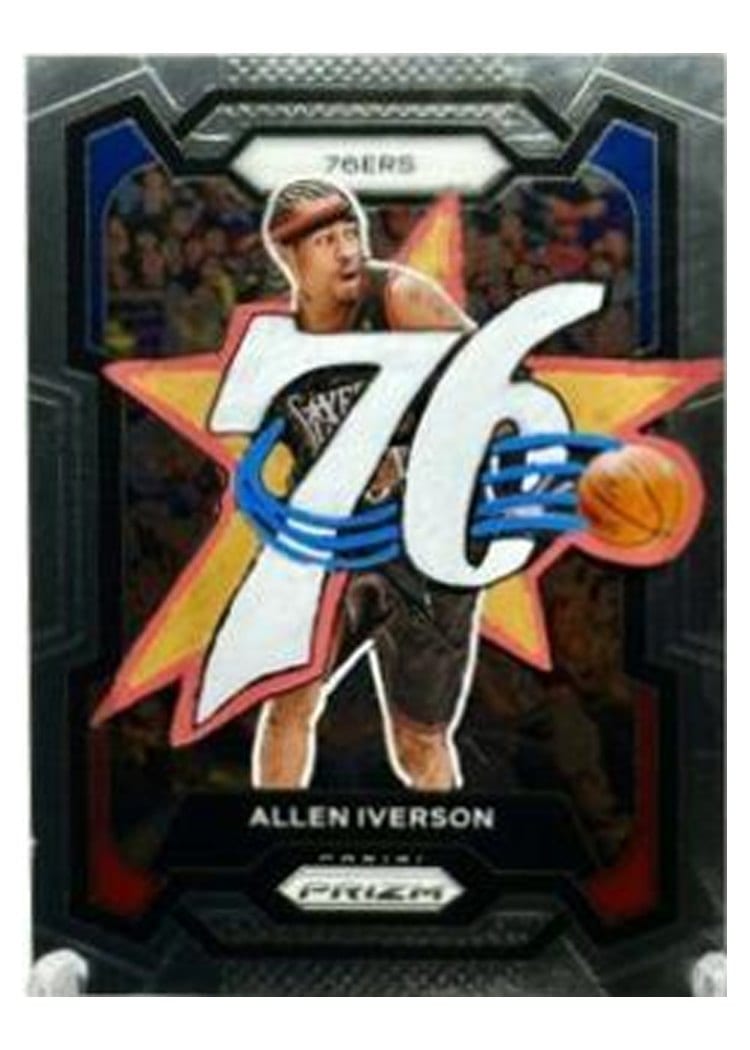 2023-24 Panini Prizm Base Set Allen Iverson #184 card