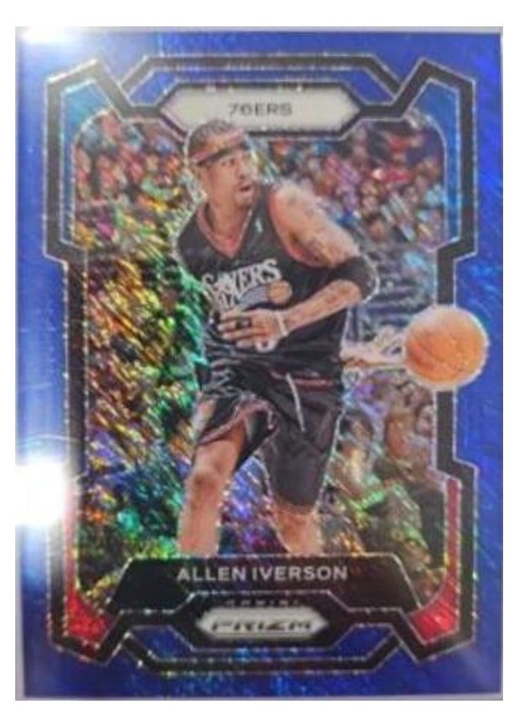 2023-24 Panini Prizm Base Set Allen Iverson #184 card