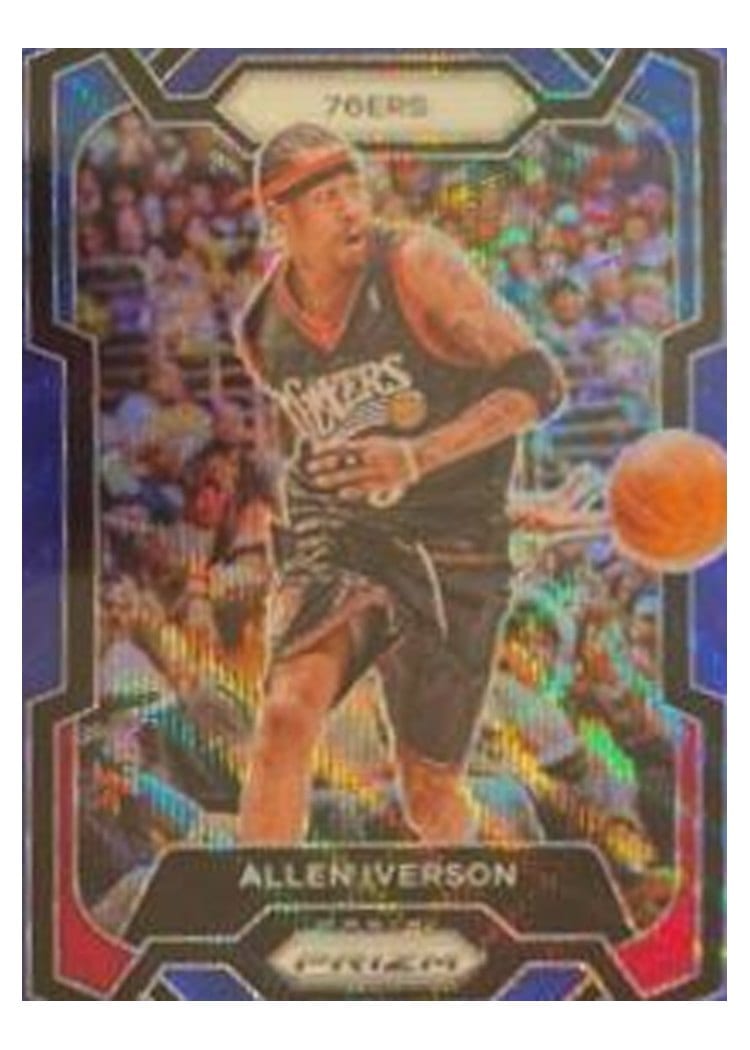 2023-24 Panini Prizm Base Set Allen Iverson #184 card