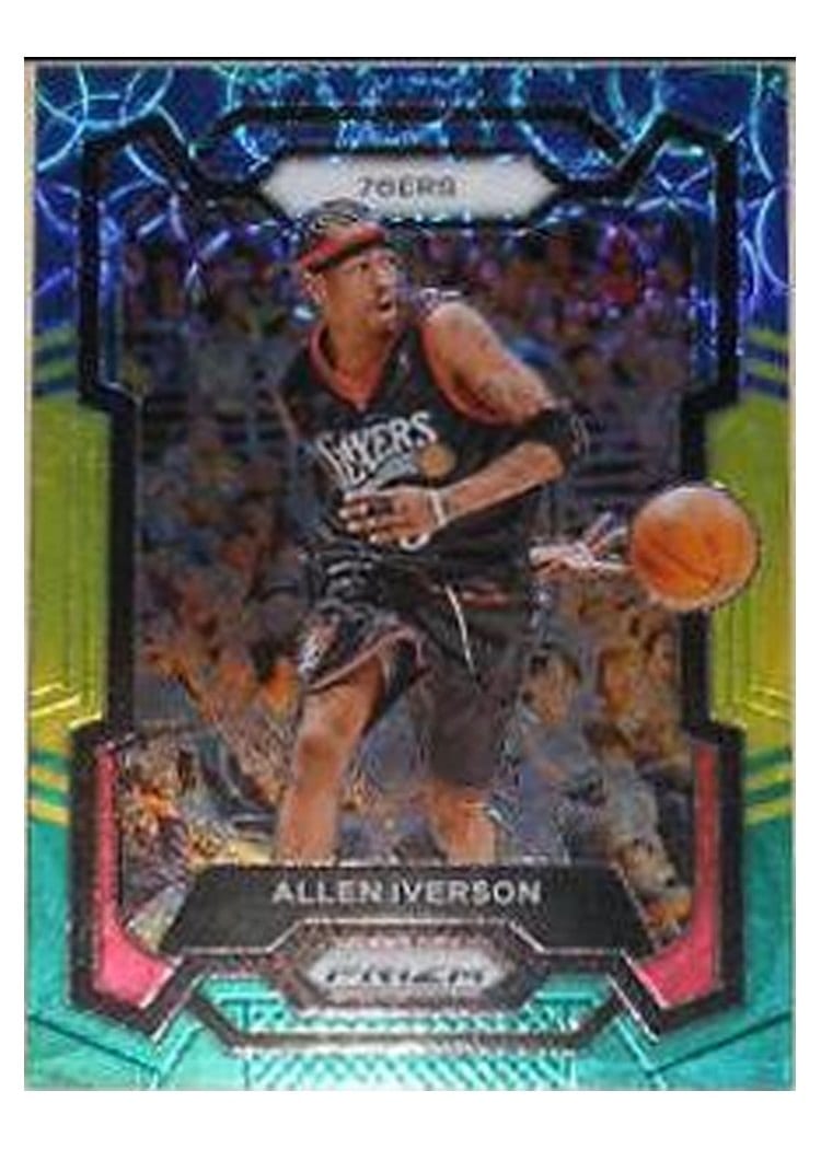 2023-24 Panini Prizm Base Set Allen Iverson #184 card