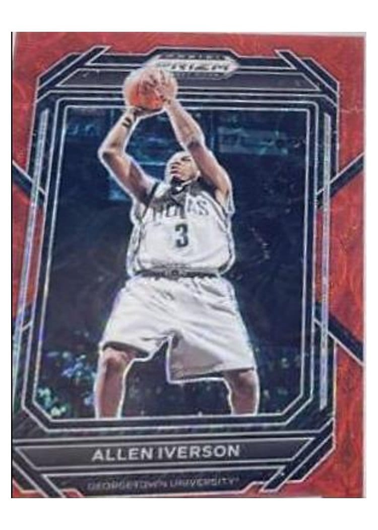 2023-24 Panini Prizm Base Set Allen Iverson #184 card