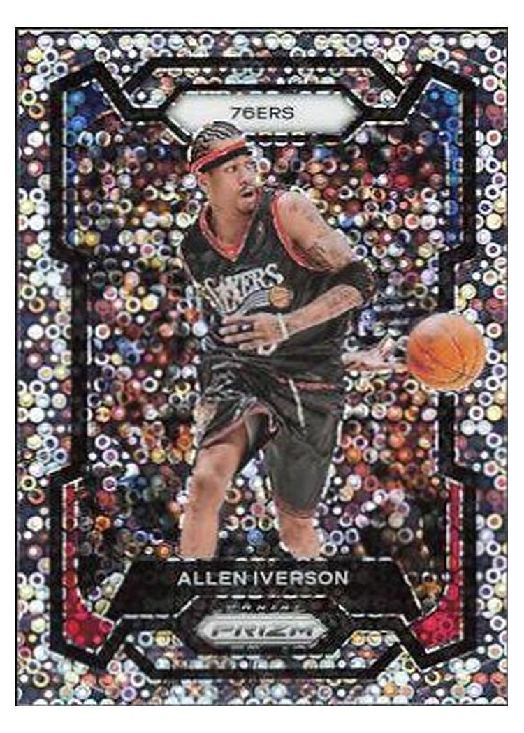 2023-24 Panini Prizm Base Set Allen Iverson #184 card
