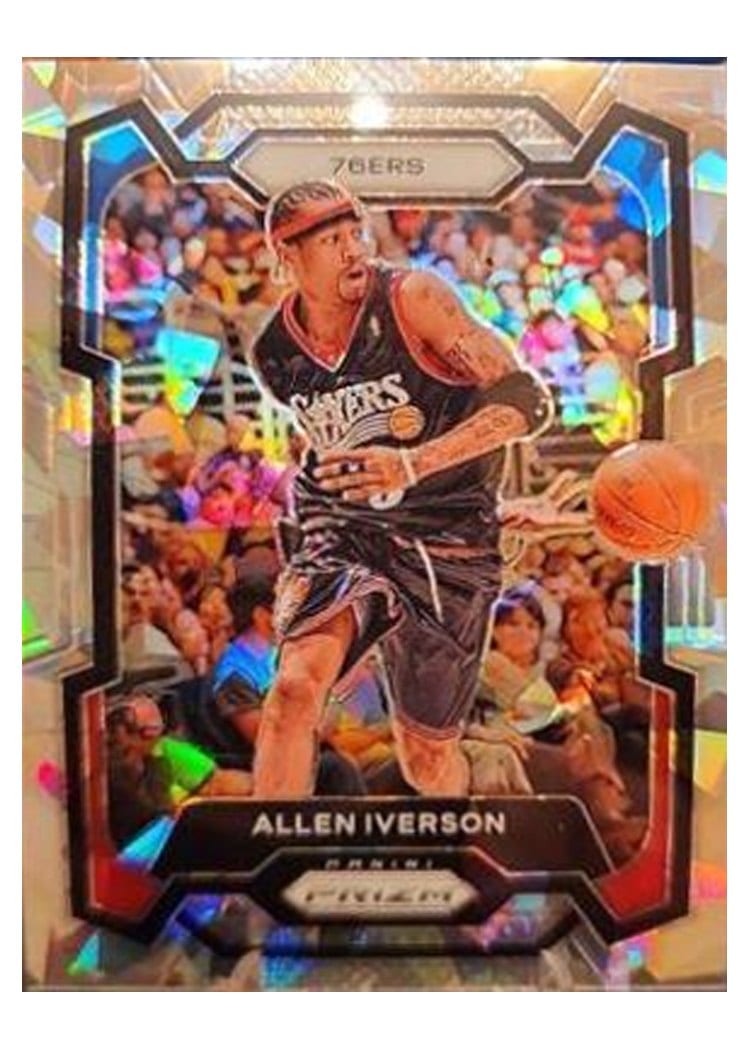 2023-24 Panini Prizm Base Set Allen Iverson #184 card