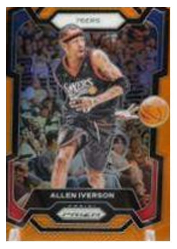 2023-24 Panini Prizm Base Set Allen Iverson #184 card