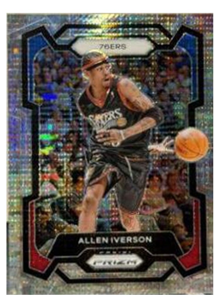 2023-24 Panini Prizm Base Set Allen Iverson #184 card