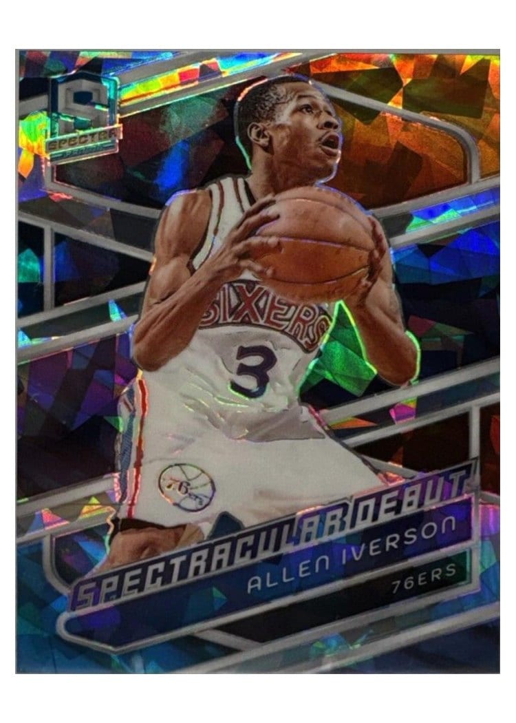 2023-24 Panini Spectra Base Set Allen Iverson #198 card