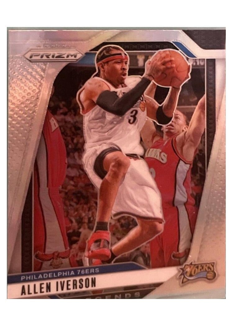2024-25 Panini Prizm Base Set Allen Iverson #291 card