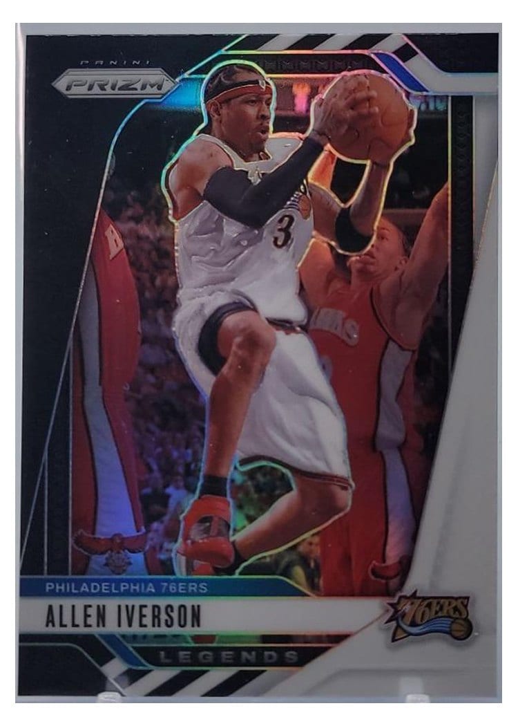 2024-25 Panini Prizm Base Set Allen Iverson #291 card