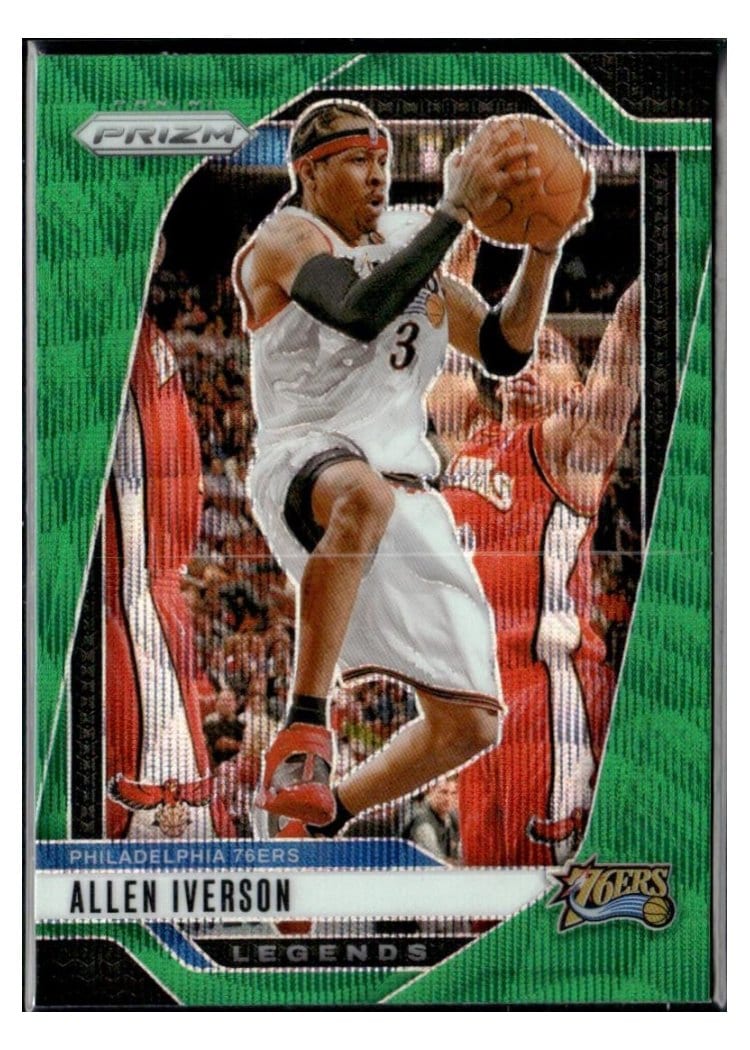 2024-25 Panini Prizm Base Set Allen Iverson #291 card