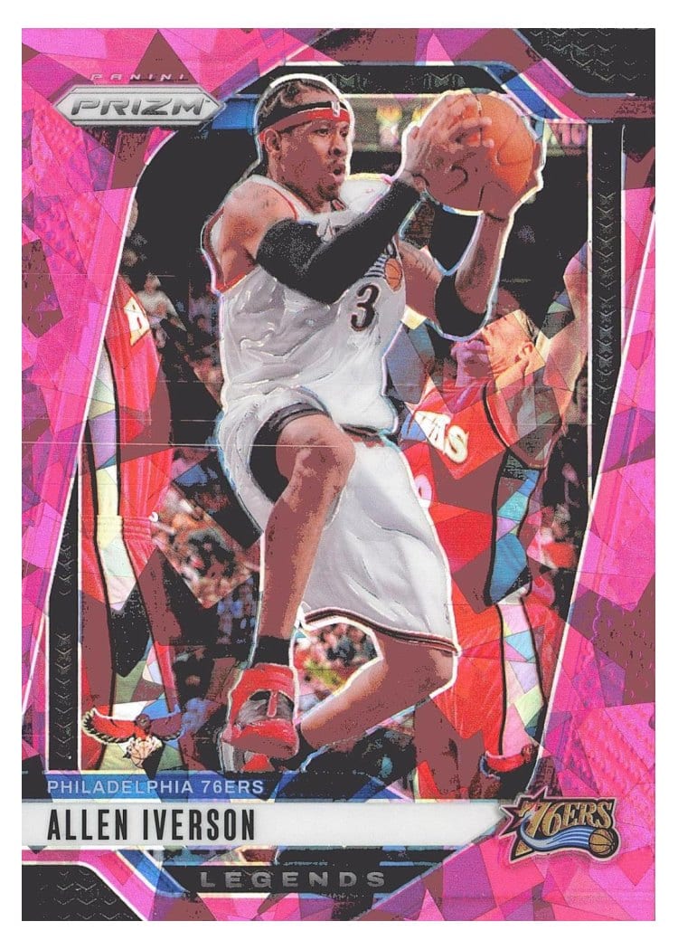 2024-25 Panini Prizm Base Set Allen Iverson #291 card