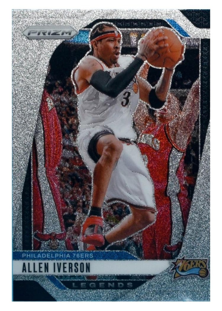 2024-25 Panini Prizm Base Set Allen Iverson #291 card