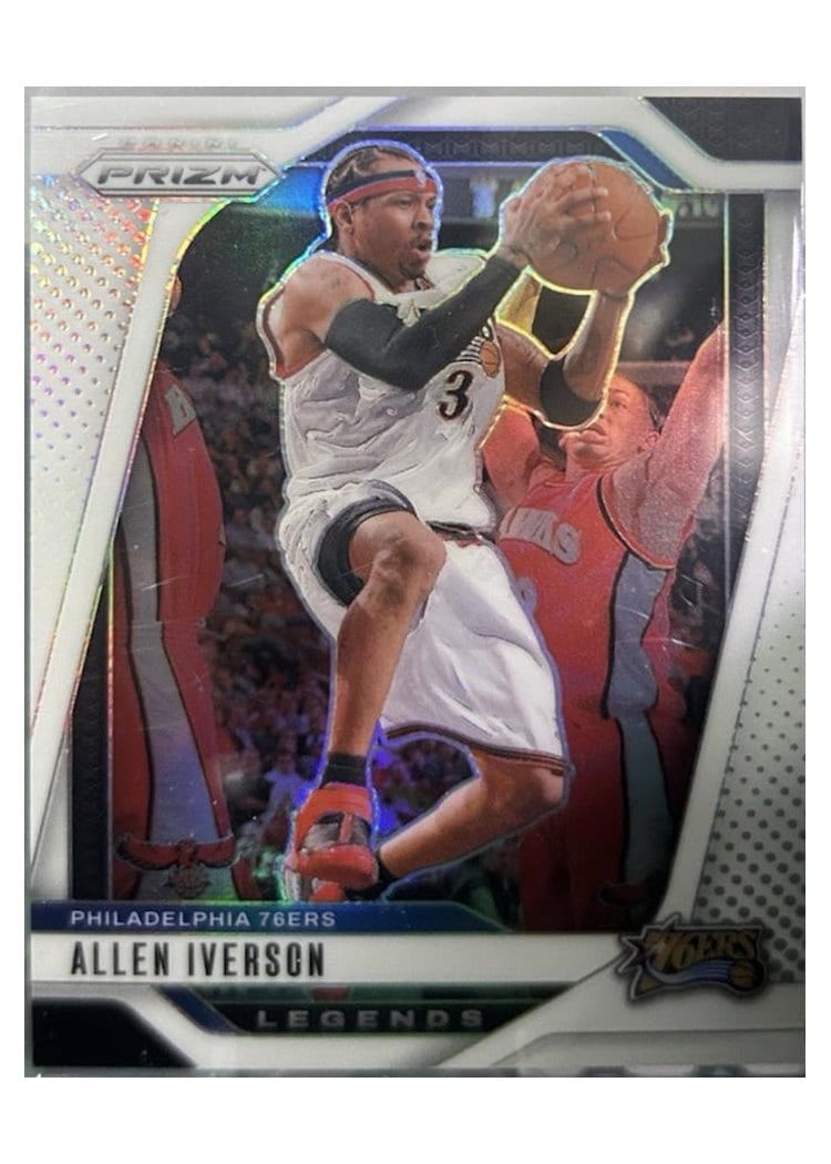 2024-25 Panini Prizm Base Set Allen Iverson #291 card