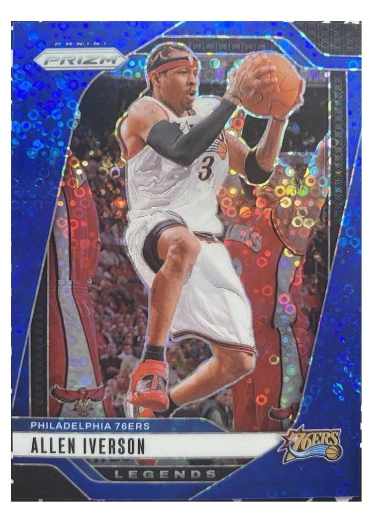 2024-25 Panini Prizm Base Set Allen Iverson #291 card