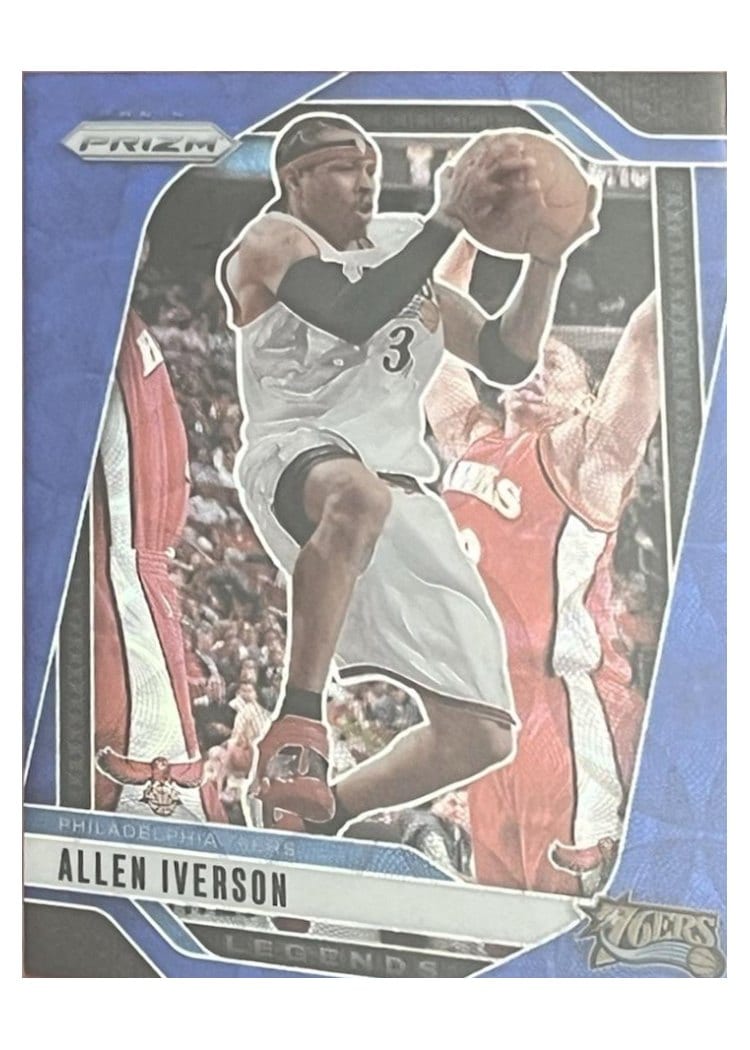 2024-25 Panini Prizm Base Set Allen Iverson #291 card