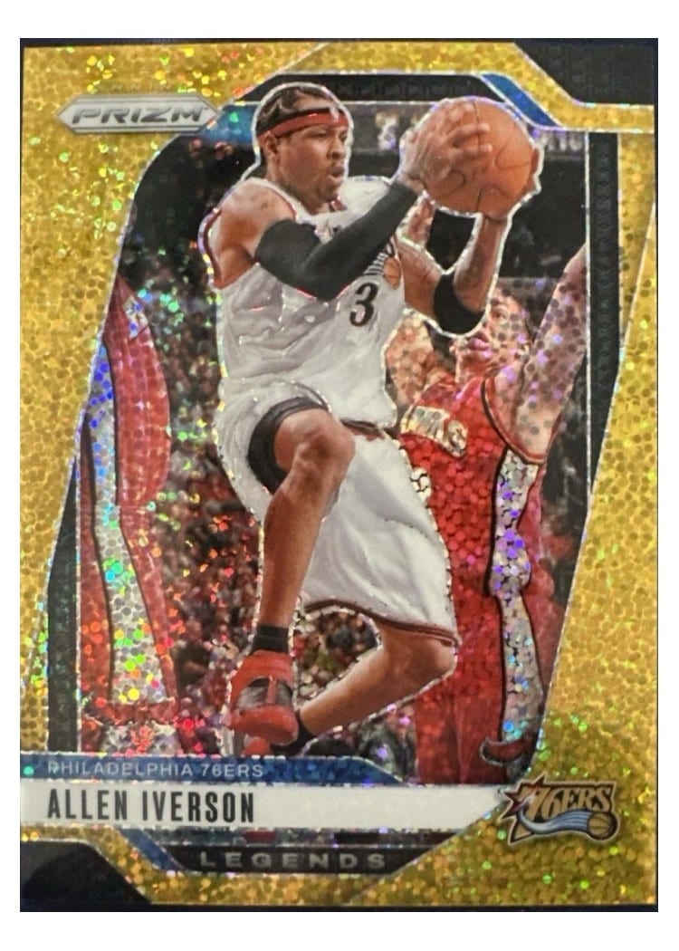 2024-25 Panini Prizm Base Set Allen Iverson #291 card