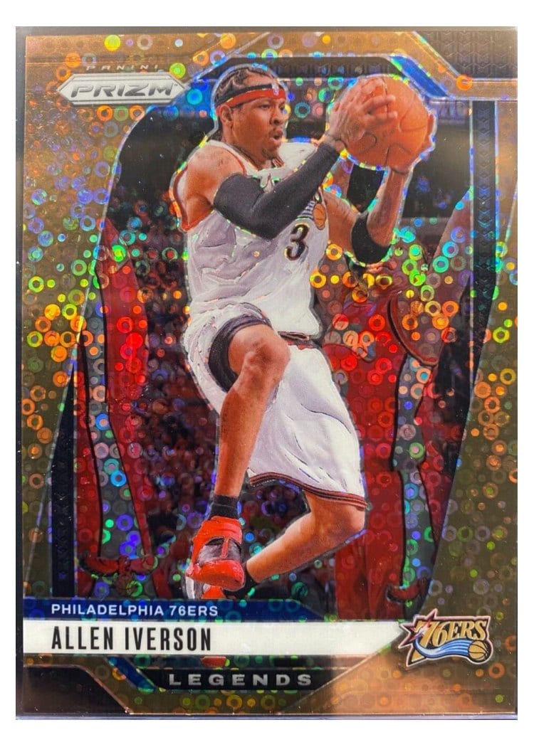 2024-25 Panini Prizm Base Set Allen Iverson #291 card