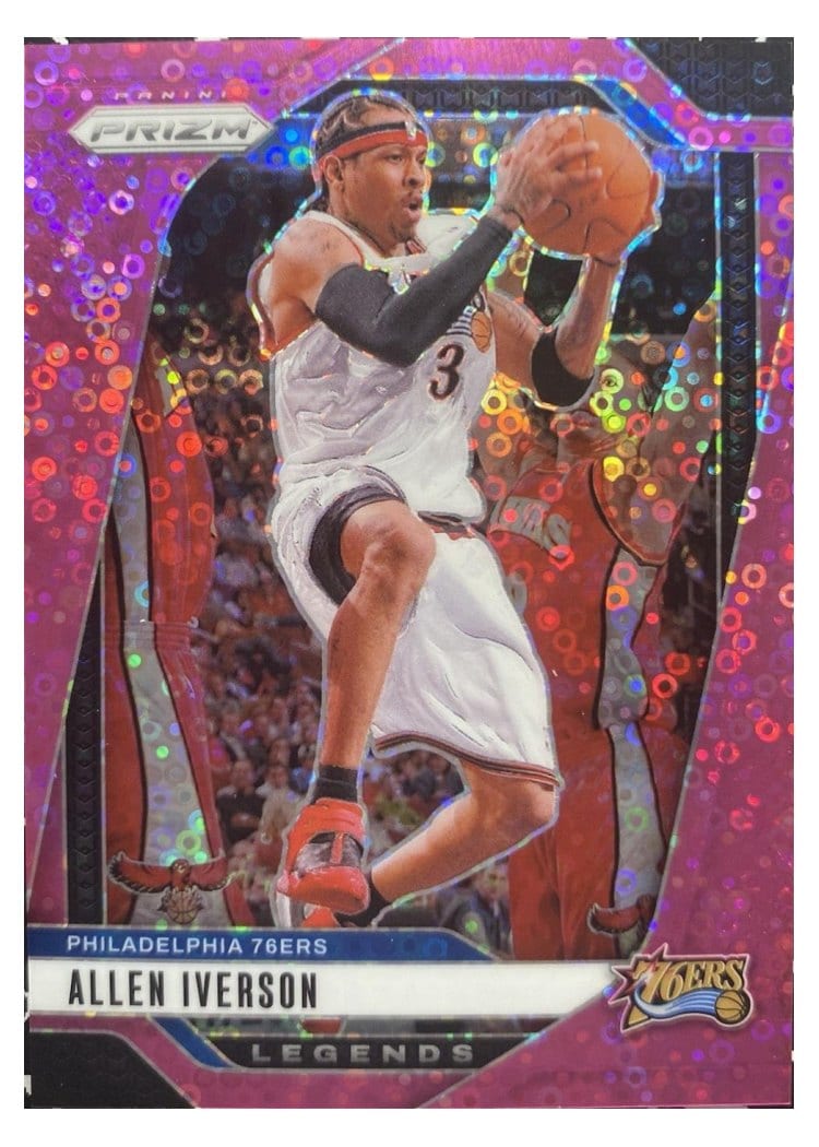 2024-25 Panini Prizm Base Set Allen Iverson #291 card