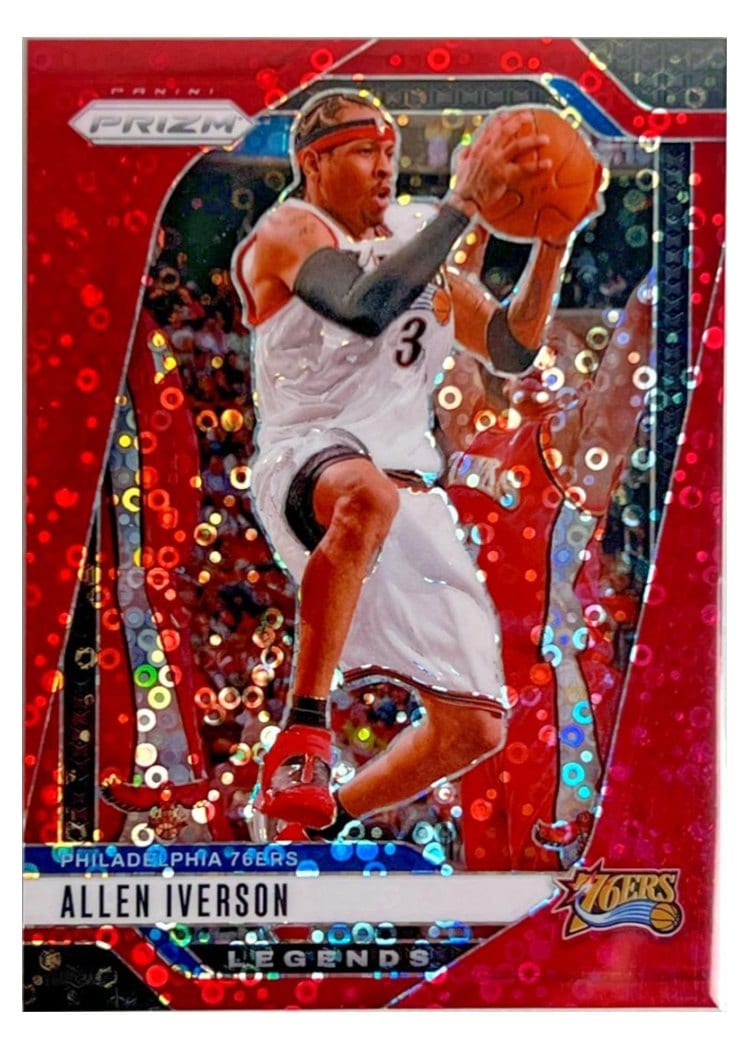 2024-25 Panini Prizm Base Set Allen Iverson #291 card