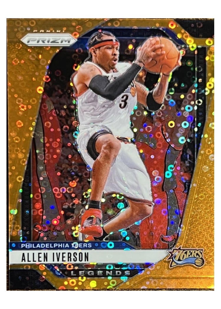 2024-25 Panini Prizm Base Set Allen Iverson #291 card