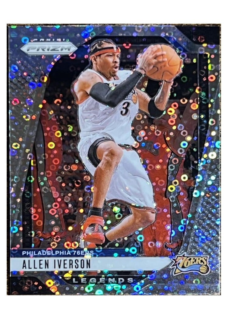 2024-25 Panini Prizm Base Set Allen Iverson Fast Break #291 card