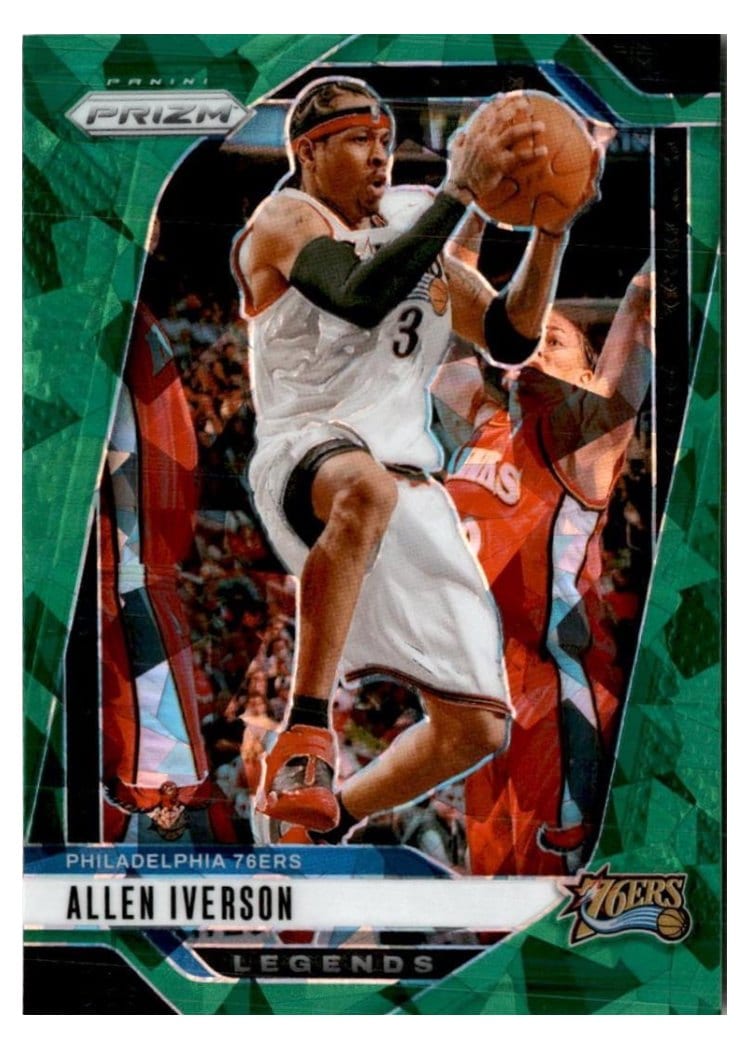 2024-25 Panini Prizm Base Set Allen Iverson #291 card