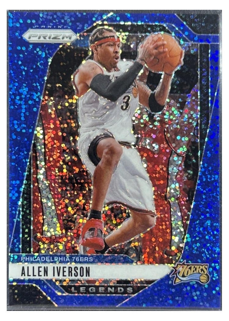 2024-25 Panini Prizm Base Set Allen Iverson #291 card