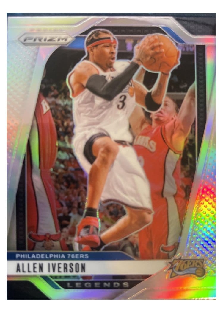 2024-25 Panini Prizm Base Set Allen Iverson #291 card