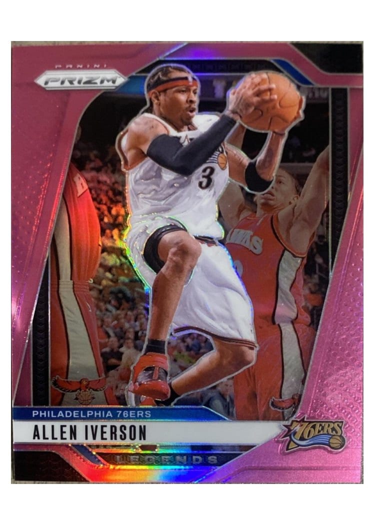 2024-25 Panini Prizm Base Set Allen Iverson #291 card