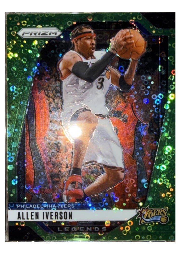 2024-25 Panini Prizm Base Set Allen Iverson #291 card