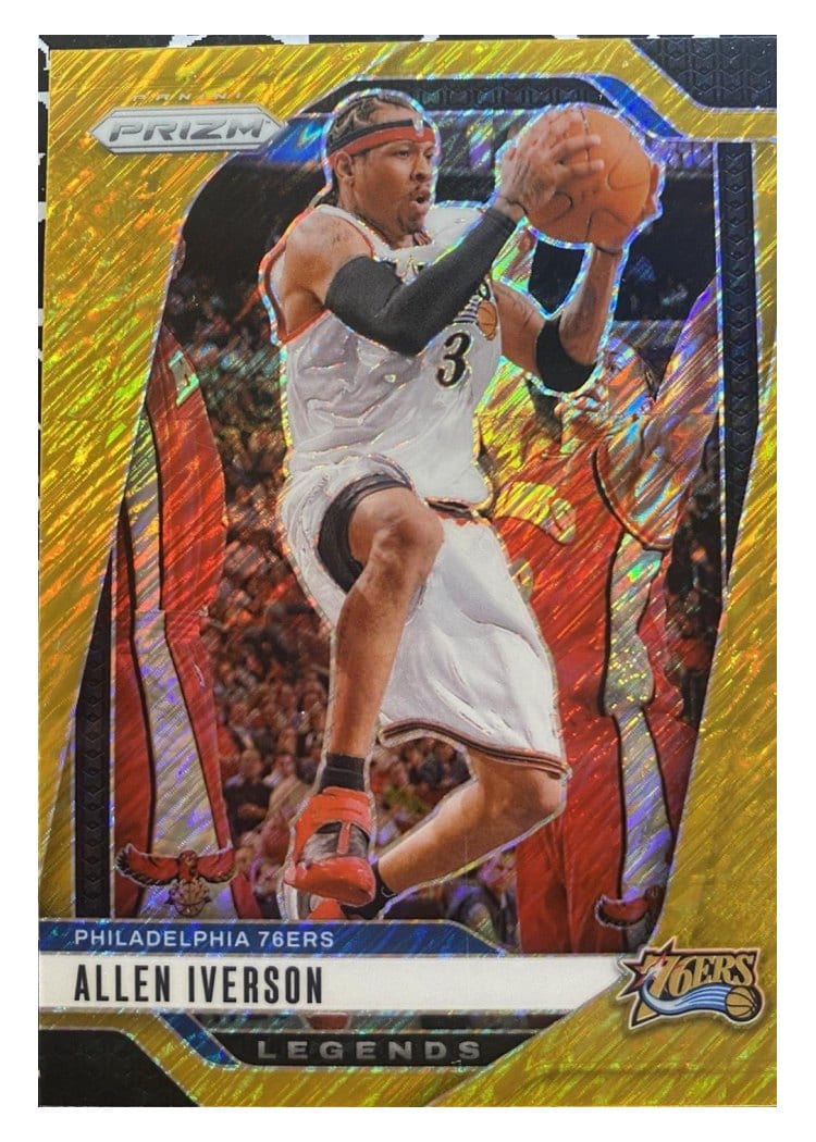 2024-25 Panini Prizm Base Set Allen Iverson #291 card