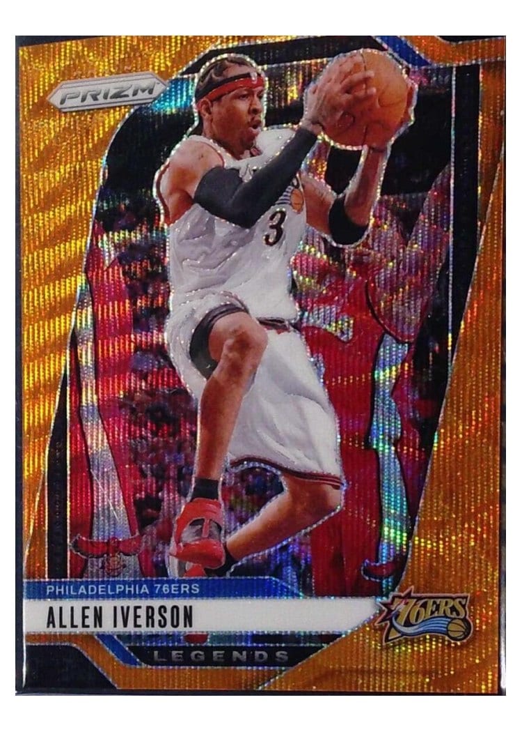 2024-25 Panini Prizm Base Set Allen Iverson #291 card