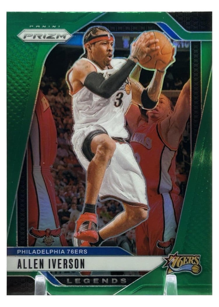 2024-25 Panini Prizm Base Set Allen Iverson #291 card