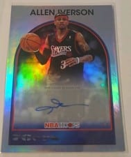 2025-26 NBA Hoops 1989 Hoops Signatures Allen Iverson #89S-AI