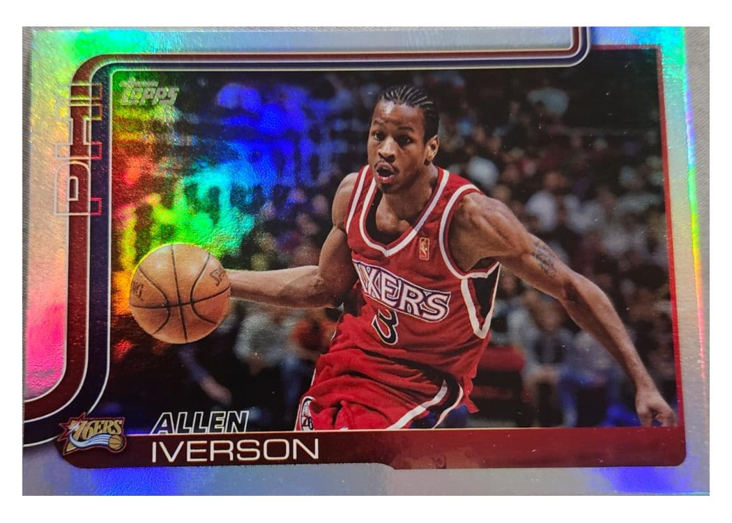 2025-26 Topps Base Set Allen Iverson #253 card