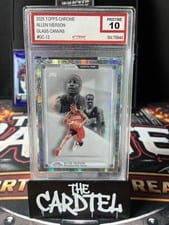 2025-26 Topps Chrome Glass Canvas Allen Iverson #GC-12 card