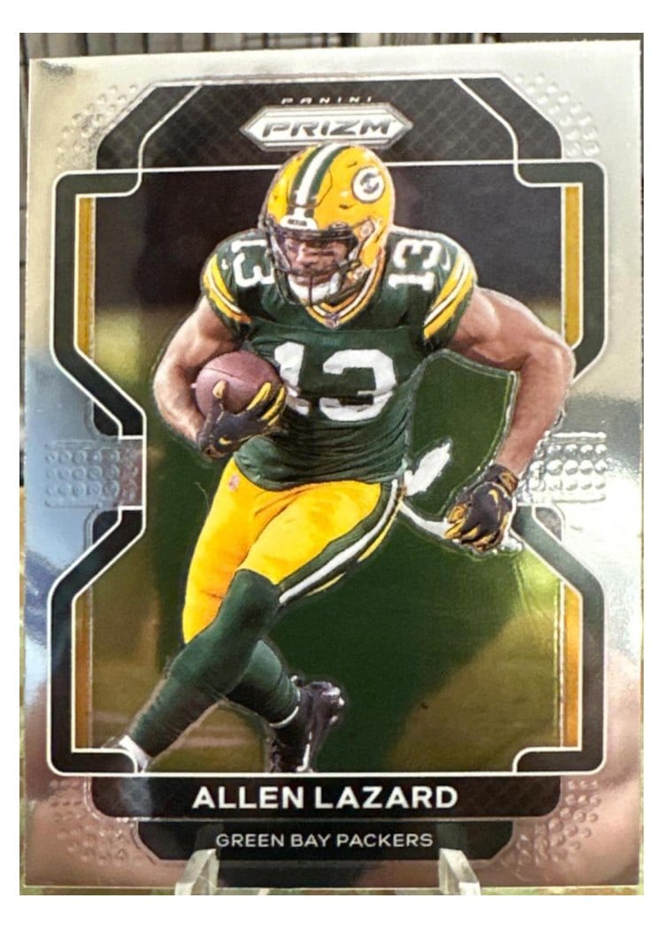 2021 Panini Prizm Base Set Allen Lazard #136 card