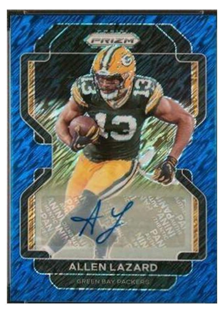 2021 Panini Prizm Base Set Allen Lazard #136 card