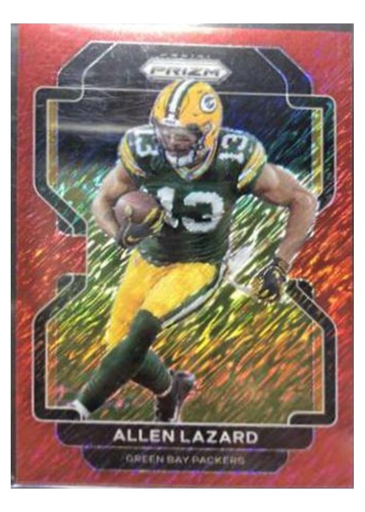 2021 Panini Prizm Base Set Allen Lazard #136 card