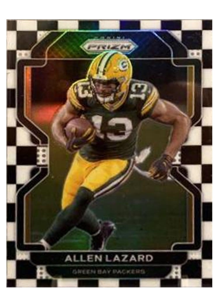 2021 Panini Prizm Base Set Allen Lazard #136 card