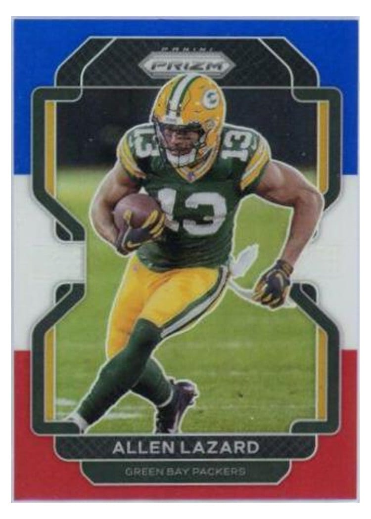 2021 Panini Prizm Base Set Allen Lazard #136 card